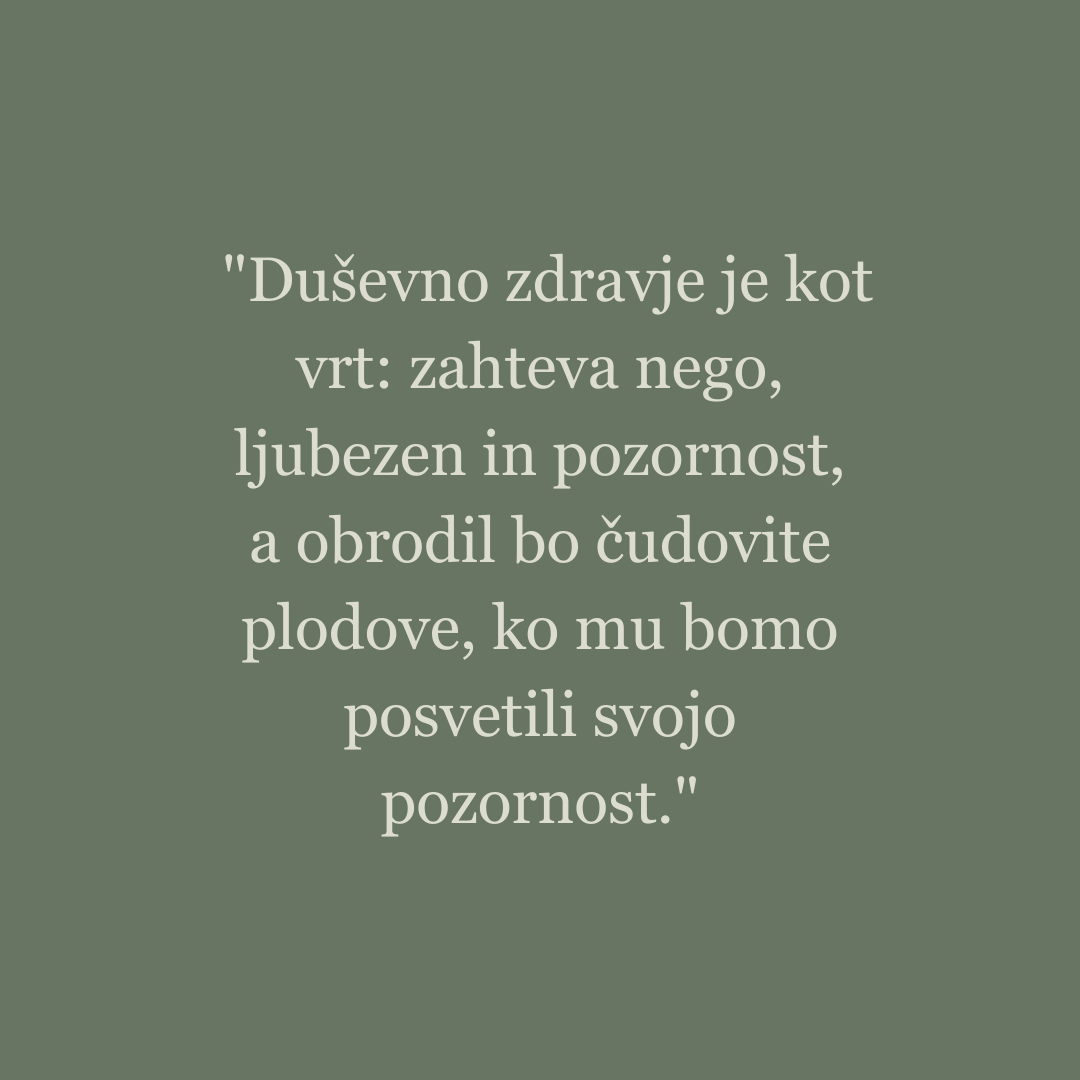 Vsak korak naprej na poti osebnostne rasti je darilo, ki ga podarimo samemu sebi.